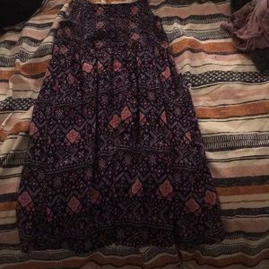 patterned flowy dress size 14